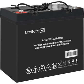 Аккумуляторная батарея EXEGATE DTM 12150L болт М8