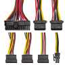 Блок питания EXEGATE CP350 350W, ATX, PC, 8cm fan, 24pin, 4pin, 3xSATA, 2xIDE, кабель 220V в комплекте EX284669RUS