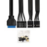Корпус Minitower EXEGATE BAA-308MU2-AAA400 EX299075RUS