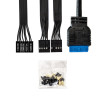 Корпус Minitower EXEGATE BAA-408U-AAA400 EX298157RUS