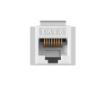 Модуль-вставка Keystone Jack RJ-45 EXEGATE KJ-8P8C-U-C6-90-110 EX297265RUS