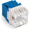 Модуль-вставка Keystone Jack RJ-45 EXEGATE KJ-8P8C-U-C6A-180-Dual EX297263RUS