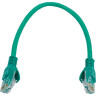 Патч-корд EXEGATE UTP-RJ45-RJ45-5E-0,3M-GN EX258665RUS