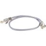 Патч-корд EXEGATE UTP-RJ45-RJ45-5E-0,5M-GY EX169509RUS