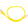 Патч-корд EXEGATE UTP-RJ45-RJ45-5E-0,5M-YL EX172880RUS