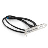Планка портов в корпус Type-C EXEGATE BrctUSB3-1C EX298296RUS