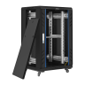 Телекоммуникационный шкаф EXEGATE EC-FS-18U.600.800.G.BLACK EX300402RUS